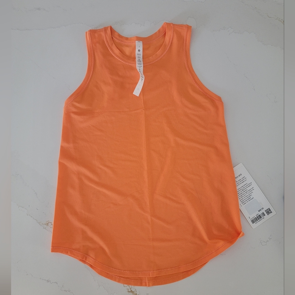 Lululemon High Neck Run and Train tank